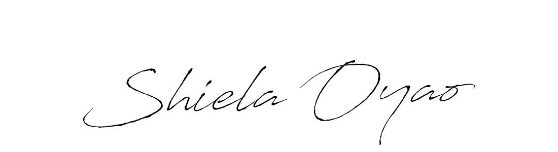 The best way (Antro_Vectra) to make a short signature is to pick only two or three words in your name. The name Shiela Oyao include a total of six letters. For converting this name. Shiela Oyao signature style 6 images and pictures png