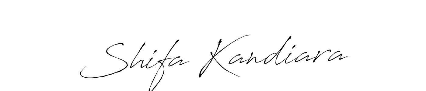 Make a beautiful signature design for name Shifa Kandiara. Use this online signature maker to create a handwritten signature for free. Shifa Kandiara signature style 6 images and pictures png