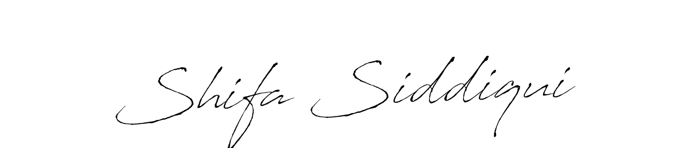 This is the best signature style for the Shifa Siddiqui name. Also you like these signature font (Antro_Vectra). Mix name signature. Shifa Siddiqui signature style 6 images and pictures png