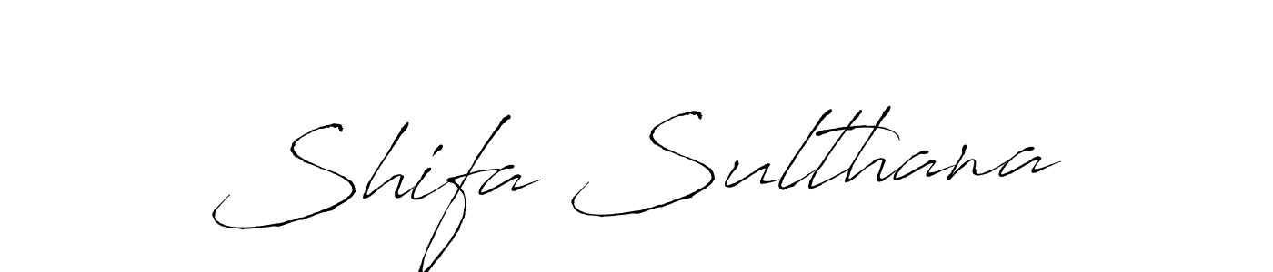 Antro_Vectra is a professional signature style that is perfect for those who want to add a touch of class to their signature. It is also a great choice for those who want to make their signature more unique. Get Shifa Sulthana name to fancy signature for free. Shifa Sulthana signature style 6 images and pictures png