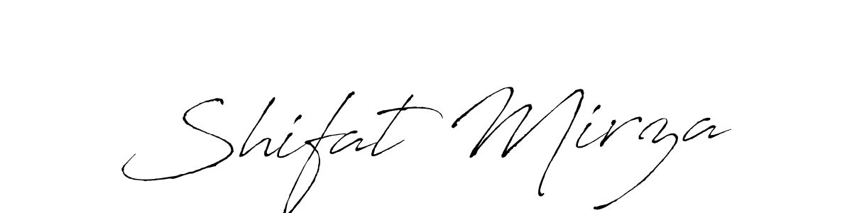 The best way (Antro_Vectra) to make a short signature is to pick only two or three words in your name. The name Shifat Mirza include a total of six letters. For converting this name. Shifat Mirza signature style 6 images and pictures png