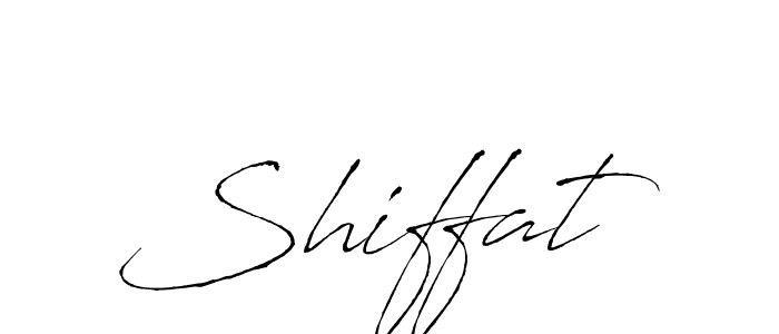 Create a beautiful signature design for name Shiffat. With this signature (Antro_Vectra) fonts, you can make a handwritten signature for free. Shiffat signature style 6 images and pictures png