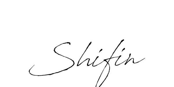 Make a beautiful signature design for name Shifin. With this signature (Antro_Vectra) style, you can create a handwritten signature for free. Shifin signature style 6 images and pictures png