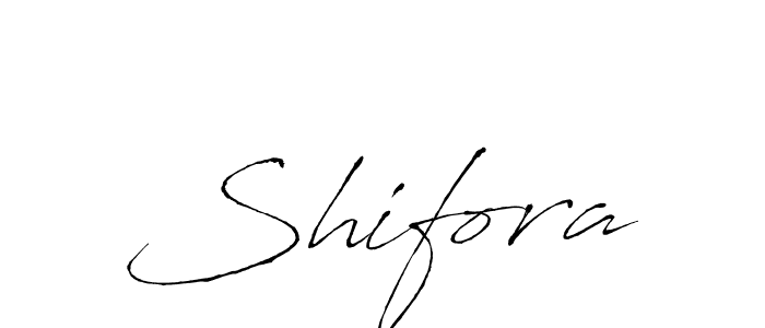 Design your own signature with our free online signature maker. With this signature software, you can create a handwritten (Antro_Vectra) signature for name Shifora. Shifora signature style 6 images and pictures png