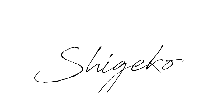 if you are searching for the best signature style for your name Shigeko. so please give up your signature search. here we have designed multiple signature styles  using Antro_Vectra. Shigeko signature style 6 images and pictures png