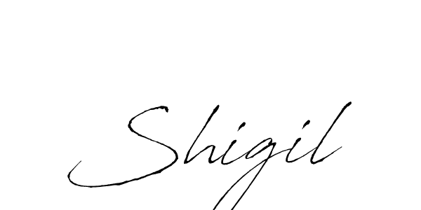 Antro_Vectra is a professional signature style that is perfect for those who want to add a touch of class to their signature. It is also a great choice for those who want to make their signature more unique. Get Shigil name to fancy signature for free. Shigil signature style 6 images and pictures png