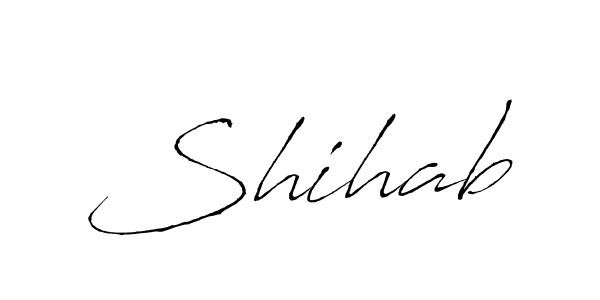 if you are searching for the best signature style for your name Shihab. so please give up your signature search. here we have designed multiple signature styles  using Antro_Vectra. Shihab signature style 6 images and pictures png