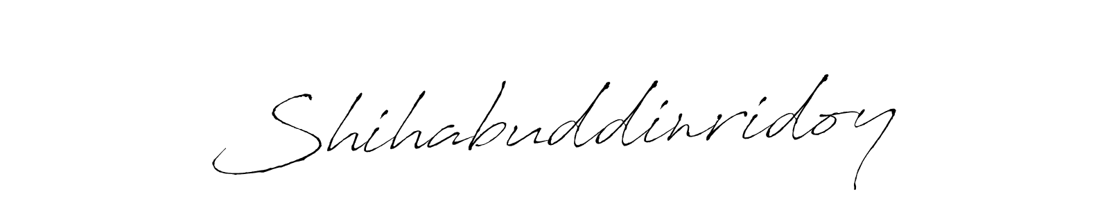 The best way (Antro_Vectra) to make a short signature is to pick only two or three words in your name. The name Shihabuddinridoy include a total of six letters. For converting this name. Shihabuddinridoy signature style 6 images and pictures png