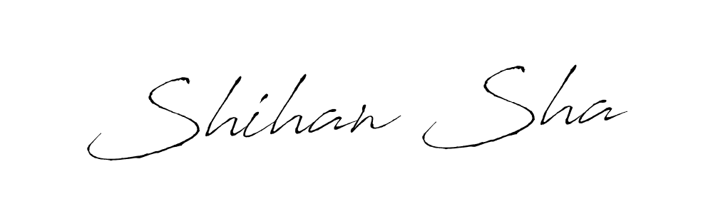 It looks lik you need a new signature style for name Shihan Sha. Design unique handwritten (Antro_Vectra) signature with our free signature maker in just a few clicks. Shihan Sha signature style 6 images and pictures png