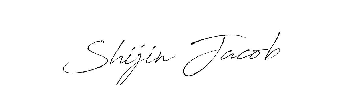 You should practise on your own different ways (Antro_Vectra) to write your name (Shijin Jacob) in signature. don't let someone else do it for you. Shijin Jacob signature style 6 images and pictures png