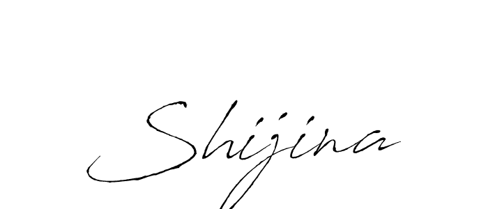 How to make Shijina name signature. Use Antro_Vectra style for creating short signs online. This is the latest handwritten sign. Shijina signature style 6 images and pictures png