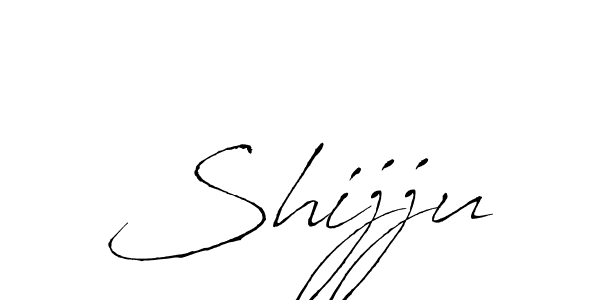 How to make Shijju name signature. Use Antro_Vectra style for creating short signs online. This is the latest handwritten sign. Shijju signature style 6 images and pictures png