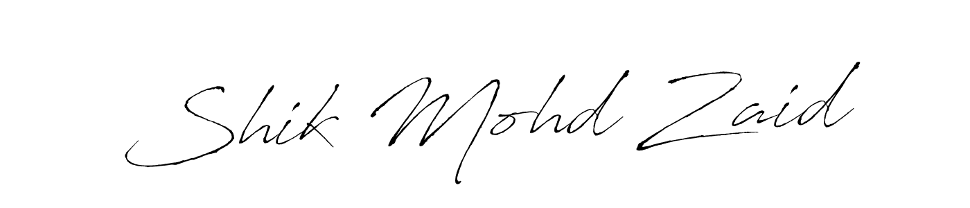 This is the best signature style for the Shik Mohd Zaid name. Also you like these signature font (Antro_Vectra). Mix name signature. Shik Mohd Zaid signature style 6 images and pictures png