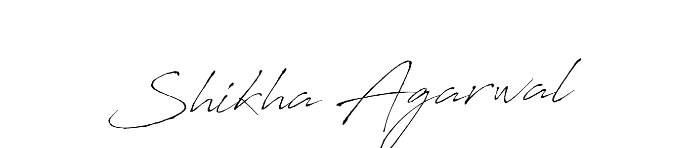 Also You can easily find your signature by using the search form. We will create Shikha Agarwal name handwritten signature images for you free of cost using Antro_Vectra sign style. Shikha Agarwal signature style 6 images and pictures png