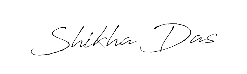 Shikha Das stylish signature style. Best Handwritten Sign (Antro_Vectra) for my name. Handwritten Signature Collection Ideas for my name Shikha Das. Shikha Das signature style 6 images and pictures png