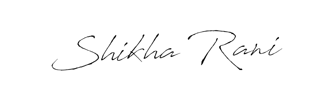 Also You can easily find your signature by using the search form. We will create Shikha Rani name handwritten signature images for you free of cost using Antro_Vectra sign style. Shikha Rani signature style 6 images and pictures png