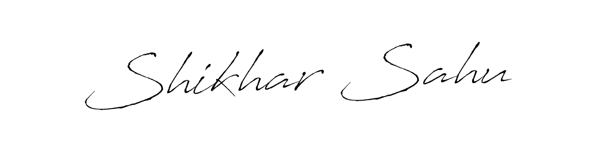 Use a signature maker to create a handwritten signature online. With this signature software, you can design (Antro_Vectra) your own signature for name Shikhar Sahu. Shikhar Sahu signature style 6 images and pictures png