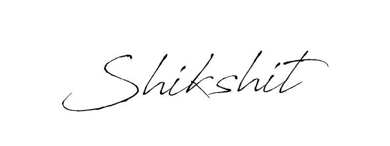 How to make Shikshit signature? Antro_Vectra is a professional autograph style. Create handwritten signature for Shikshit name. Shikshit signature style 6 images and pictures png