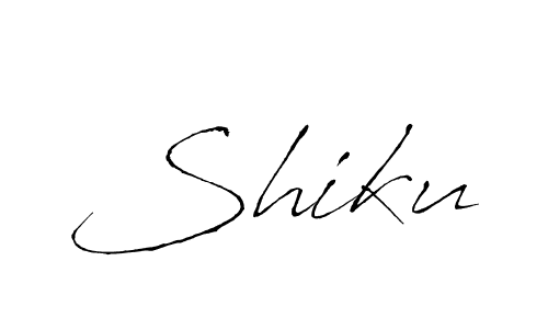 Also we have Shiku name is the best signature style. Create professional handwritten signature collection using Antro_Vectra autograph style. Shiku signature style 6 images and pictures png