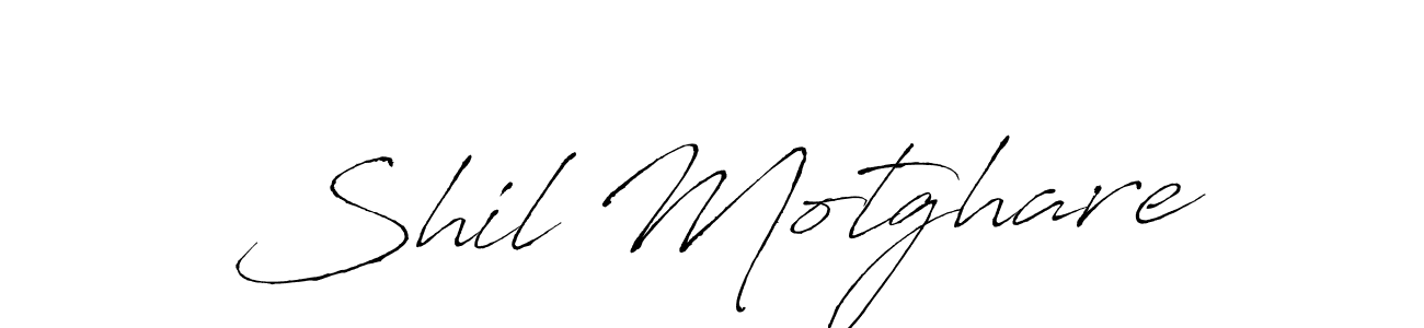 This is the best signature style for the Shil Motghare name. Also you like these signature font (Antro_Vectra). Mix name signature. Shil Motghare signature style 6 images and pictures png