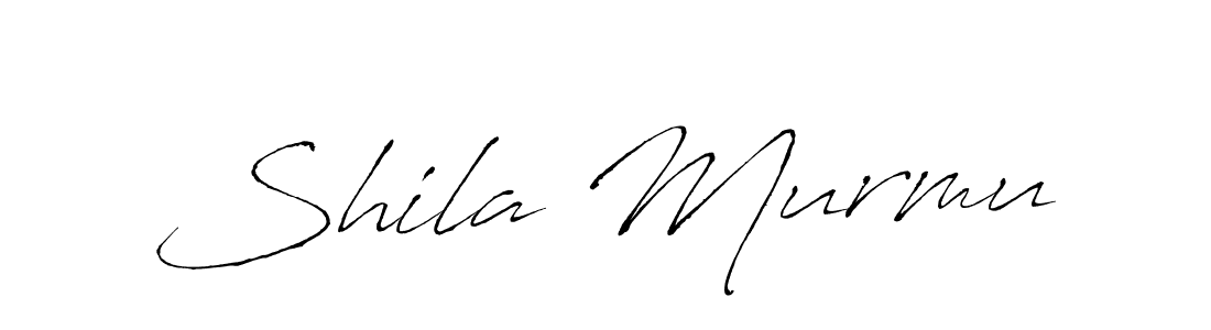 Make a beautiful signature design for name Shila Murmu. With this signature (Antro_Vectra) style, you can create a handwritten signature for free. Shila Murmu signature style 6 images and pictures png