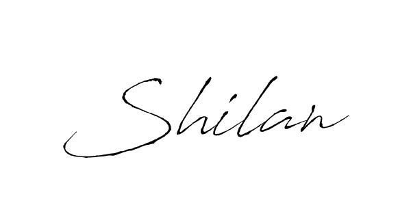 Design your own signature with our free online signature maker. With this signature software, you can create a handwritten (Antro_Vectra) signature for name Shilan. Shilan signature style 6 images and pictures png