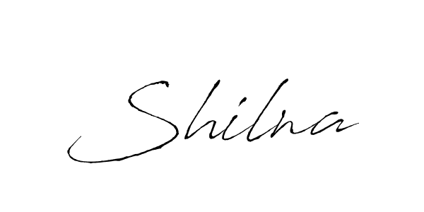 Shilna stylish signature style. Best Handwritten Sign (Antro_Vectra) for my name. Handwritten Signature Collection Ideas for my name Shilna. Shilna signature style 6 images and pictures png
