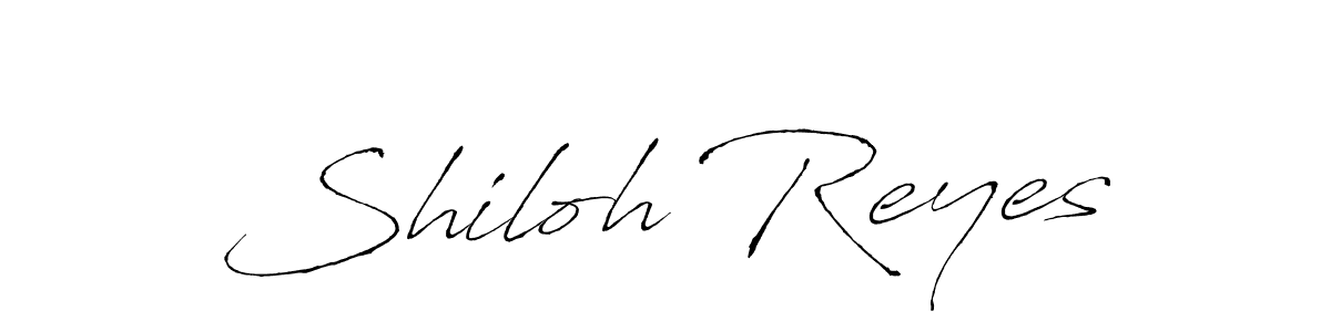 Create a beautiful signature design for name Shiloh Reyes. With this signature (Antro_Vectra) fonts, you can make a handwritten signature for free. Shiloh Reyes signature style 6 images and pictures png