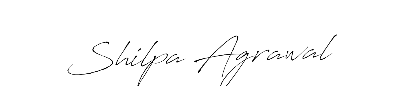 Make a beautiful signature design for name Shilpa Agrawal. With this signature (Antro_Vectra) style, you can create a handwritten signature for free. Shilpa Agrawal signature style 6 images and pictures png