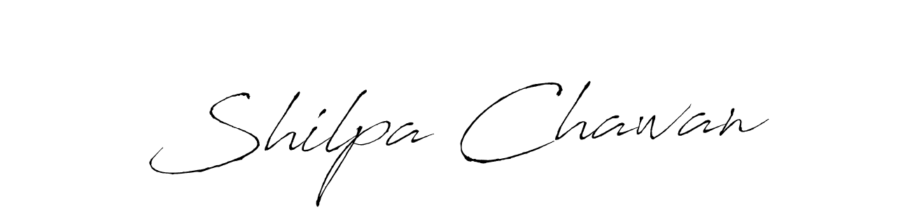How to make Shilpa Chawan signature? Antro_Vectra is a professional autograph style. Create handwritten signature for Shilpa Chawan name. Shilpa Chawan signature style 6 images and pictures png
