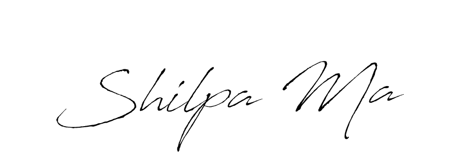 Also we have Shilpa Ma name is the best signature style. Create professional handwritten signature collection using Antro_Vectra autograph style. Shilpa Ma signature style 6 images and pictures png