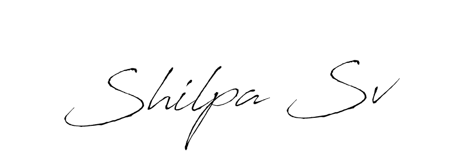 How to Draw Shilpa Sv signature style? Antro_Vectra is a latest design signature styles for name Shilpa Sv. Shilpa Sv signature style 6 images and pictures png