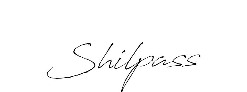 Use a signature maker to create a handwritten signature online. With this signature software, you can design (Antro_Vectra) your own signature for name Shilpass. Shilpass signature style 6 images and pictures png