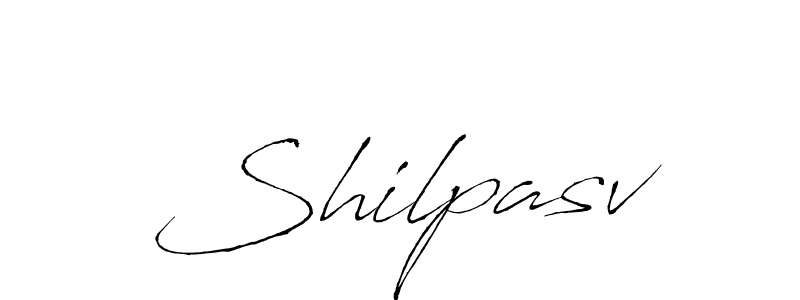 Use a signature maker to create a handwritten signature online. With this signature software, you can design (Antro_Vectra) your own signature for name Shilpasv. Shilpasv signature style 6 images and pictures png