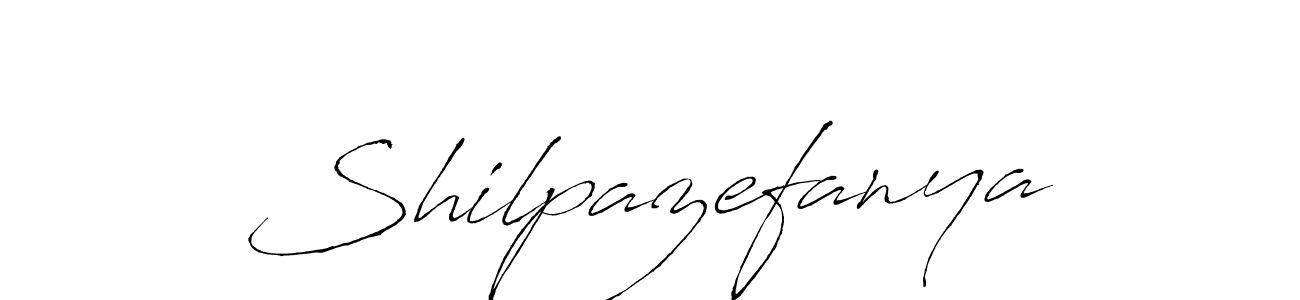 Use a signature maker to create a handwritten signature online. With this signature software, you can design (Antro_Vectra) your own signature for name Shilpazefanya. Shilpazefanya signature style 6 images and pictures png