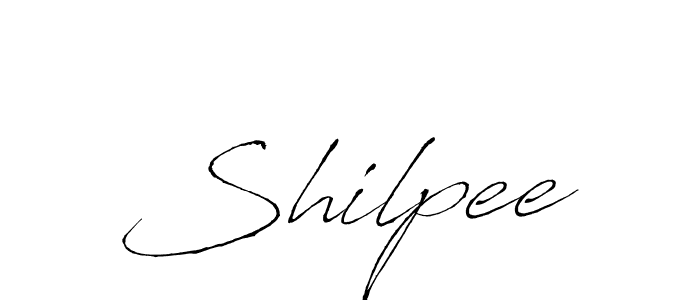 Shilpee stylish signature style. Best Handwritten Sign (Antro_Vectra) for my name. Handwritten Signature Collection Ideas for my name Shilpee. Shilpee signature style 6 images and pictures png