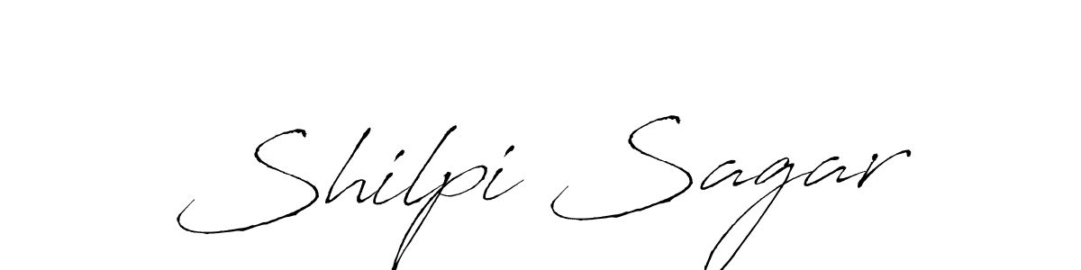 Create a beautiful signature design for name Shilpi Sagar. With this signature (Antro_Vectra) fonts, you can make a handwritten signature for free. Shilpi Sagar signature style 6 images and pictures png