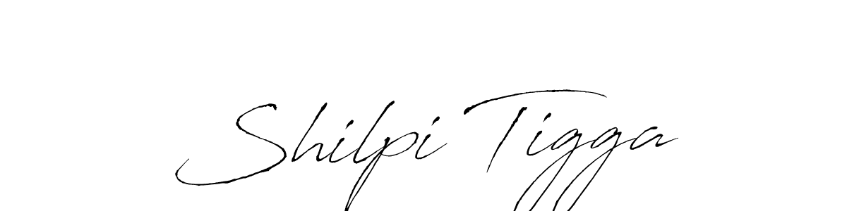 Create a beautiful signature design for name Shilpi Tigga. With this signature (Antro_Vectra) fonts, you can make a handwritten signature for free. Shilpi Tigga signature style 6 images and pictures png