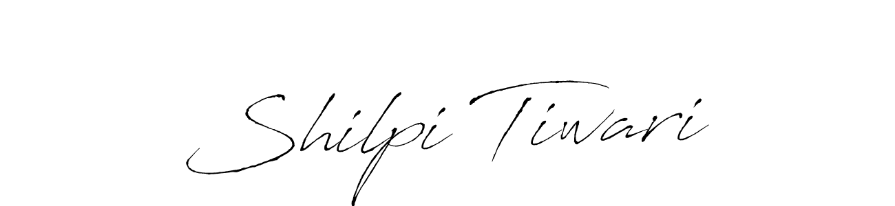 Create a beautiful signature design for name Shilpi Tiwari. With this signature (Antro_Vectra) fonts, you can make a handwritten signature for free. Shilpi Tiwari signature style 6 images and pictures png