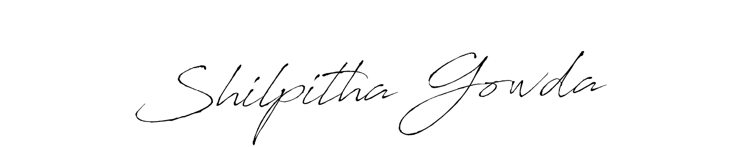 Also You can easily find your signature by using the search form. We will create Shilpitha Gowda name handwritten signature images for you free of cost using Antro_Vectra sign style. Shilpitha Gowda signature style 6 images and pictures png