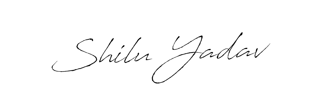 It looks lik you need a new signature style for name Shilu Yadav. Design unique handwritten (Antro_Vectra) signature with our free signature maker in just a few clicks. Shilu Yadav signature style 6 images and pictures png