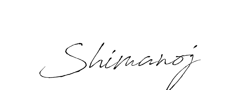Design your own signature with our free online signature maker. With this signature software, you can create a handwritten (Antro_Vectra) signature for name Shimanoj. Shimanoj signature style 6 images and pictures png