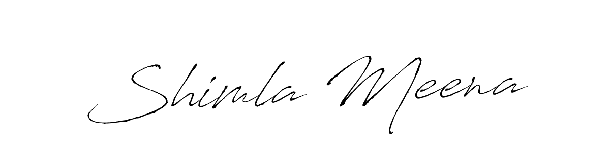 The best way (Antro_Vectra) to make a short signature is to pick only two or three words in your name. The name Shimla Meena include a total of six letters. For converting this name. Shimla Meena signature style 6 images and pictures png
