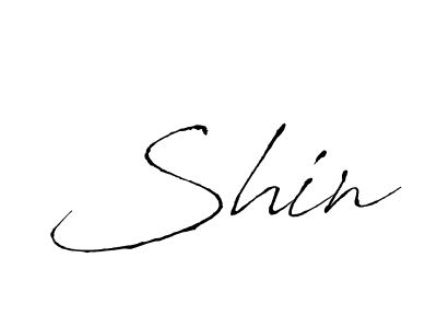 How to make Shin signature? Antro_Vectra is a professional autograph style. Create handwritten signature for Shin name. Shin signature style 6 images and pictures png