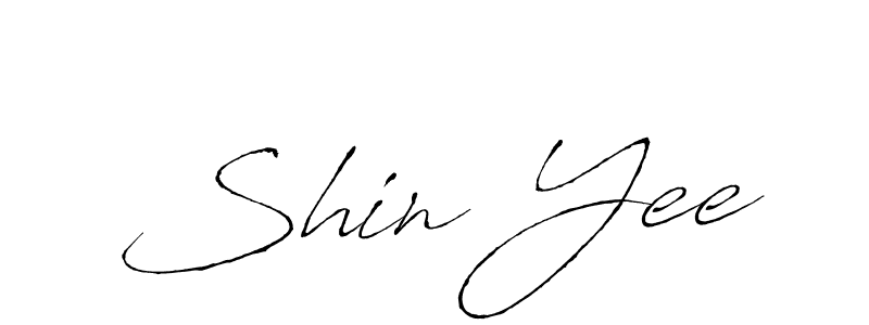 How to make Shin Yee name signature. Use Antro_Vectra style for creating short signs online. This is the latest handwritten sign. Shin Yee signature style 6 images and pictures png