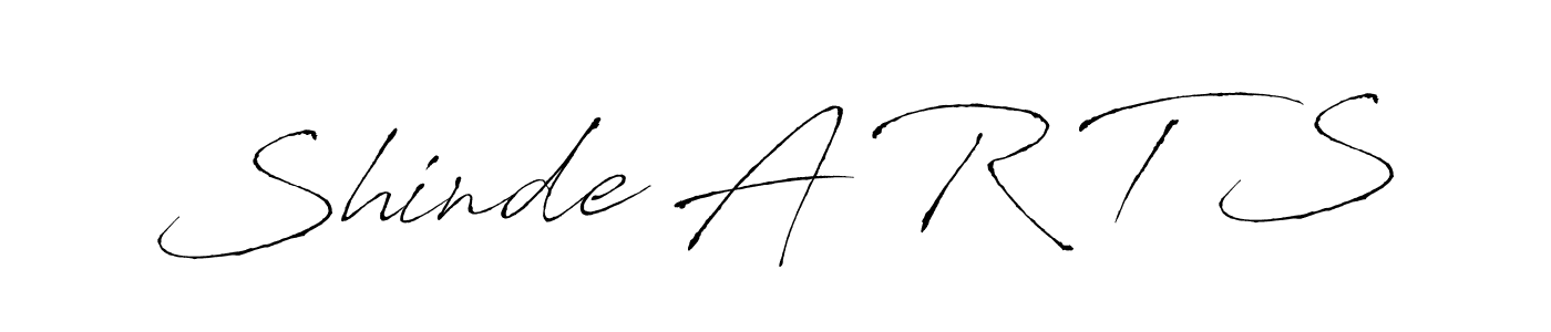 if you are searching for the best signature style for your name Shinde A R T S. so please give up your signature search. here we have designed multiple signature styles  using Antro_Vectra. Shinde A R T S signature style 6 images and pictures png
