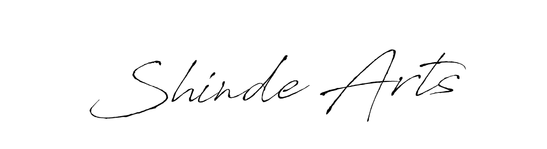 Make a beautiful signature design for name Shinde Arts. Use this online signature maker to create a handwritten signature for free. Shinde Arts signature style 6 images and pictures png