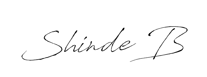 Also You can easily find your signature by using the search form. We will create Shinde B name handwritten signature images for you free of cost using Antro_Vectra sign style. Shinde B signature style 6 images and pictures png