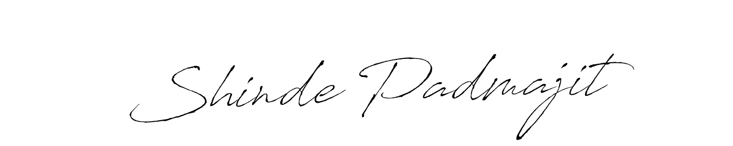 Make a beautiful signature design for name Shinde Padmajit. With this signature (Antro_Vectra) style, you can create a handwritten signature for free. Shinde Padmajit signature style 6 images and pictures png
