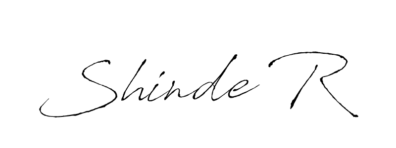 It looks lik you need a new signature style for name Shinde R. Design unique handwritten (Antro_Vectra) signature with our free signature maker in just a few clicks. Shinde R signature style 6 images and pictures png